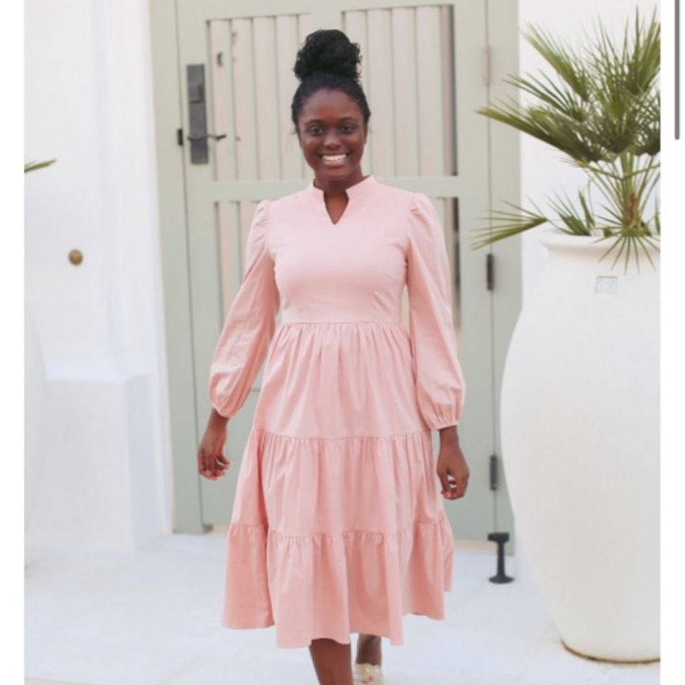 Midi pink (babydoll dress)